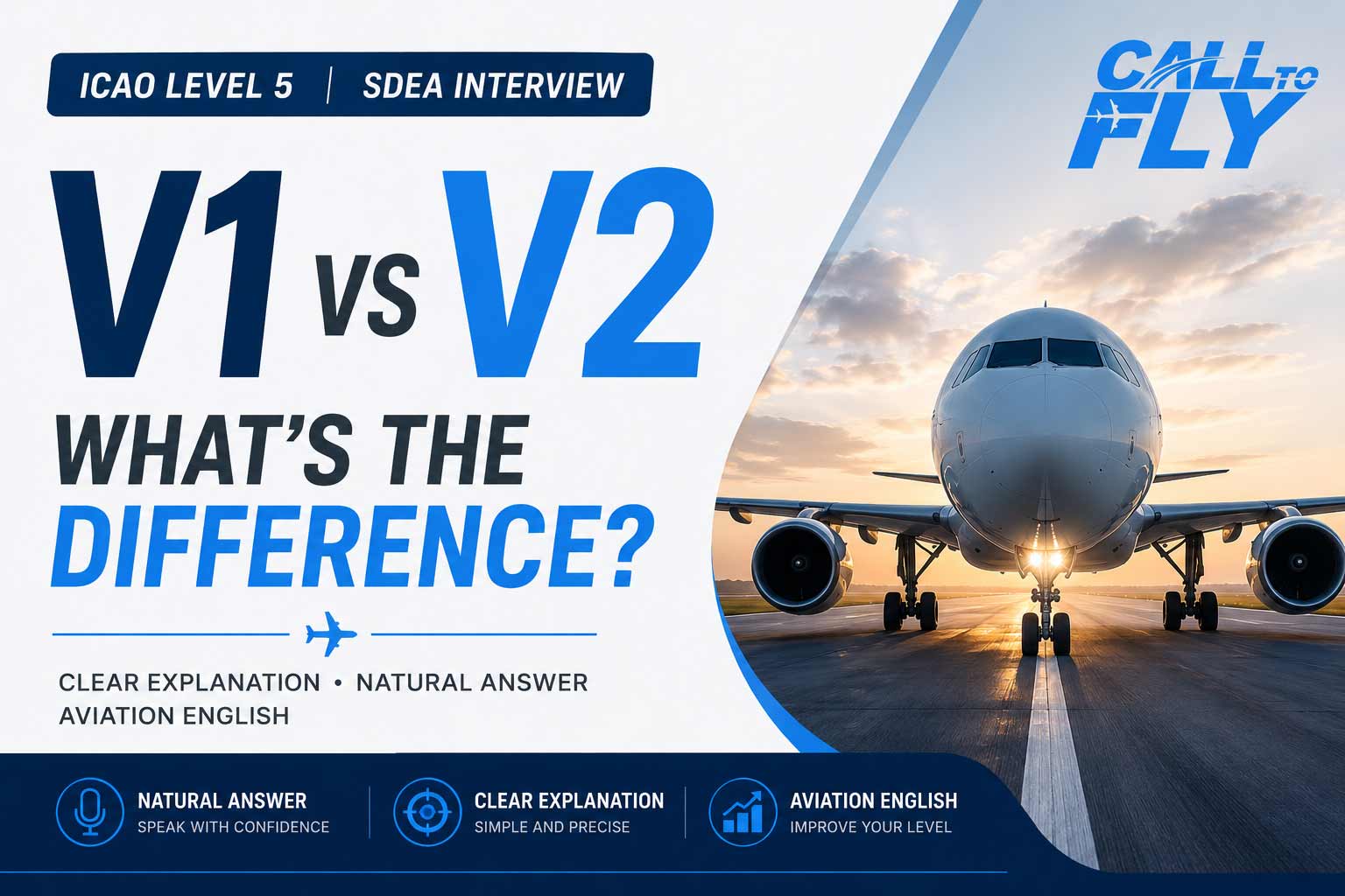 What Is the Difference Between V1 and V2 – resposta ICAO 5 para pilotos