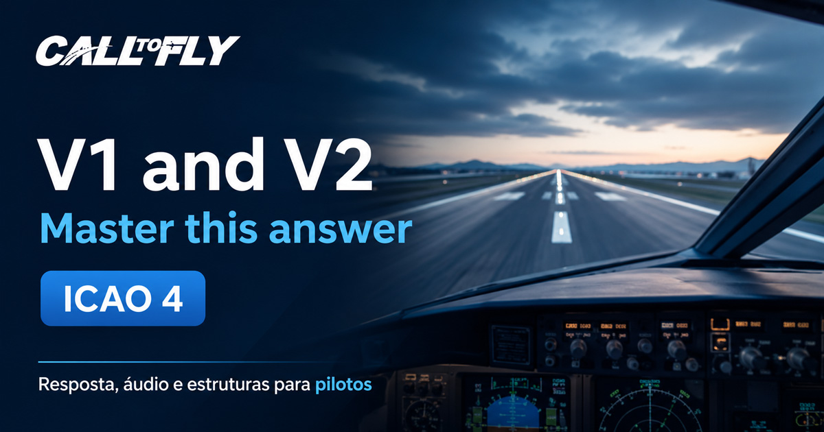 What Is the Difference Between V1 and V2 – resposta ICAO 4 para pilotos